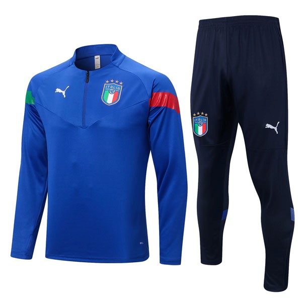 Sudadera De Training Italia 2022-23 Azul